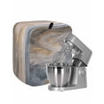 thumbnail image 1 of Yellow Grey Ombre Stand Mixer Dust Cover with Storage Pocket & Handles, Modern Marble Ink Painting Abstract Fits All Tilt Head & Bowl Lift Kitchen Appliance Cover Organizer Bag Accessories, 6-8 Quart, 1 of 6
