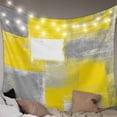 thumbnail image 1 of Yellow Grey Tapestry for Bedroom Wall Hanging Tapestry, Rustic Mottled Oil Painting Abstract Texture Ceiling Backdrop Tapestries Poster Blanket Wall Decor for Teens Room Living Room Dorm 59" x 90", 1 of 8