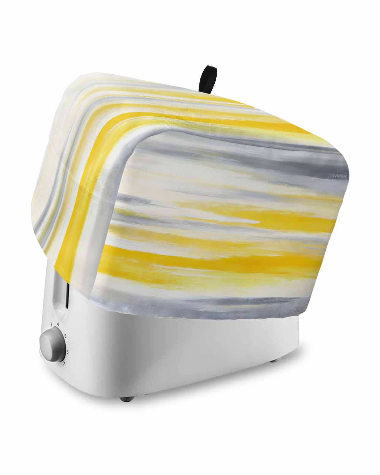 Yellow Grey Toaster Cover 2 Slice, Small Kitchen Appliance Covers ...