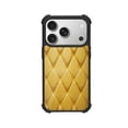 thumbnail image 1 of Yellow Grid Pattern Shockproof Case For iPhone 12 13 14 15 16 Pro Max Series – TPU Bumper + Hard PC Back, Air-Cushion Corners, 1 of 5