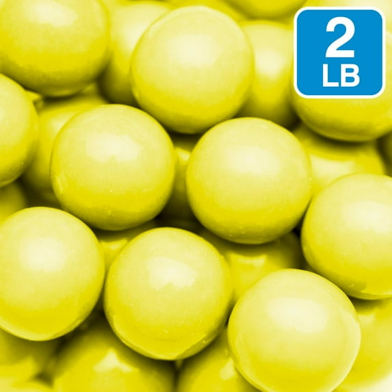 Yellow Gumballs 2lb (Each) - Party Supplies