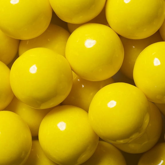 88ct Yellow 1-Inch Gumballs - Bulk Party Candy For Favors, Candy Bowls And Displays (1.5lb)