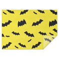 thumbnail image 1 of Yellow Halloween Bats Rectangle Tablecloth 60"x84",Waterproof Polyester Rectangle Table Cloth, Wipeable Spillproof Polyester Tablecloth for Dining, Camping, Indoor and Outdoor, 1 of 5