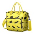 thumbnail image 1 of Yellow Halloween Bats Womens Lunch Box for Work,Insulated Large Lunch Bag for Tween and Teen,Loncheras Para Mujer,Leakproof Adult Lunch Bag for Work,Beach,Travel,Picnic,Camping, 1 of 7
