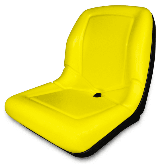 Yellow High Back Seat for John Deere 650 750 850 950 1050 Compact Tractor