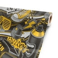 thumbnail image 1 of Yellow Hip Hop 72” x 52” Vinyl Wrap Sheet for large or custom items | 3M wrap DIY to custom skin gear of all types and sizes, including vehicles, boats, appliances, furniture, atv’s,, 1 of 5