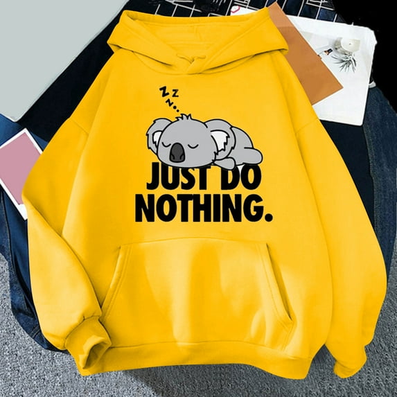 Yellow Hoodies for Women, Hoodies for Teen Girls, Women Cute Fashion Sweatshirts Sweatshirts Hoodie for Teen Girls Hoodies, S