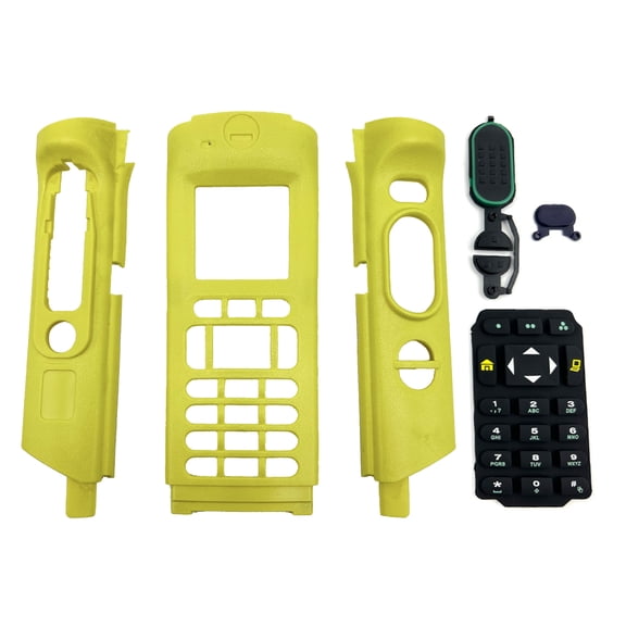 Yellow Housing Case Front Cover with Full-Keypad for Two Way Radio APX6000 APX6000XE APX8000 APX8000XE M3