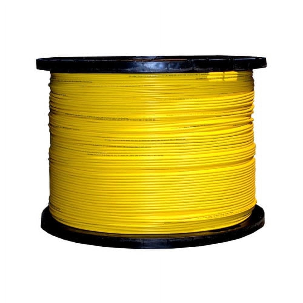 COMZON 12 Strand Indoor Fiber Optic Cable OS2 9/125 Singlemode Yellow ...
