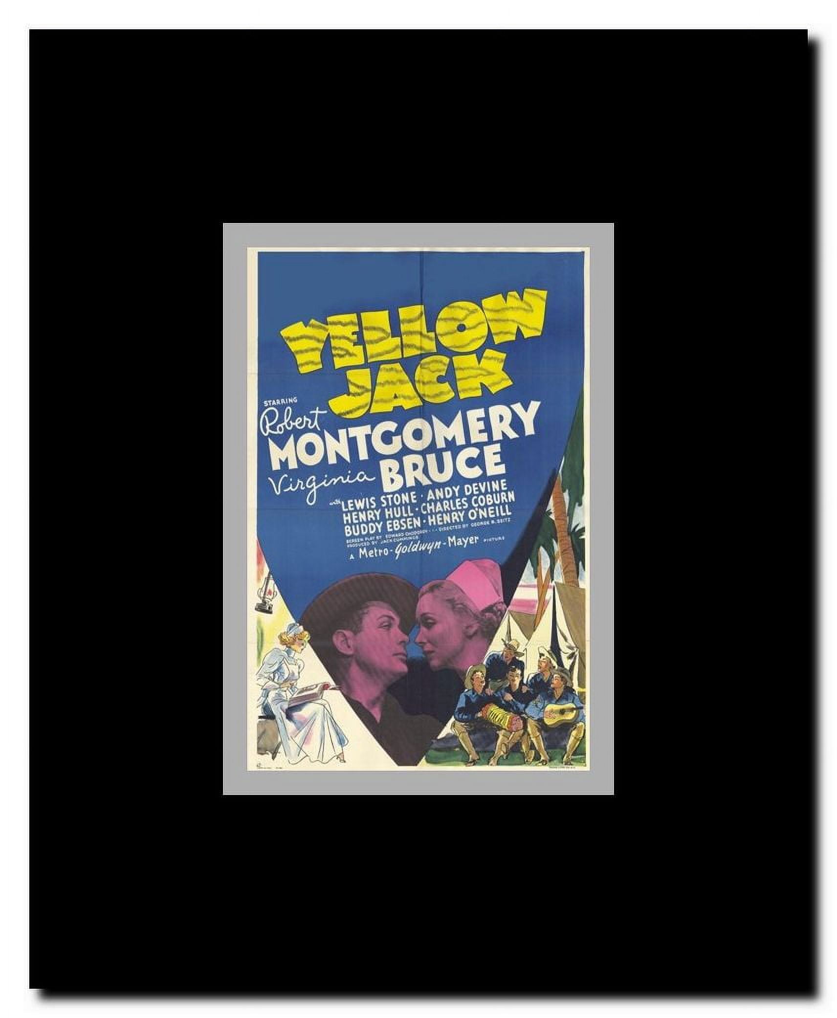 Yellow Jack Framed Movie Poster