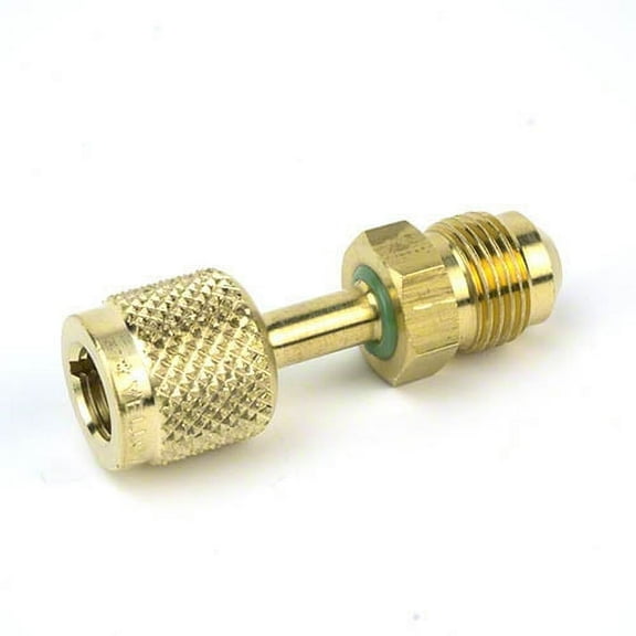 Yellow Jacket Quick Coupler,180 Deg,8 1/4 in L,Bronze 19102