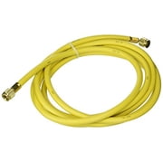 Yellow Jacket 21112 Plus II Hose Standard 1/4" Flare Fittings, 12", Yellow
