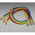 thumbnail image 1 of Yellow Jacket 21988 Plus II Hose Standard 1/4" Flare Fittings, 96", Red/Yellow/Blue (Pack of 3), 1 of 1