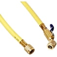 thumbnail image 1 of Yellow Jacket 29110 Plus II 1/4" Hose with Compact Ball Valve, 10', Yellow, 1 of 1
