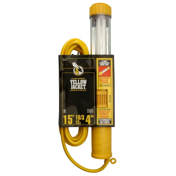 CCI 38067 Work Light with Outlet Fluorescent Lamp 13 W