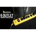 thumbnail interactive-video image 1 of Yellow Jacket 5138N Metal Surge Protector Strip, 15-Foot Cord, 6-Outlet, 1 of 6