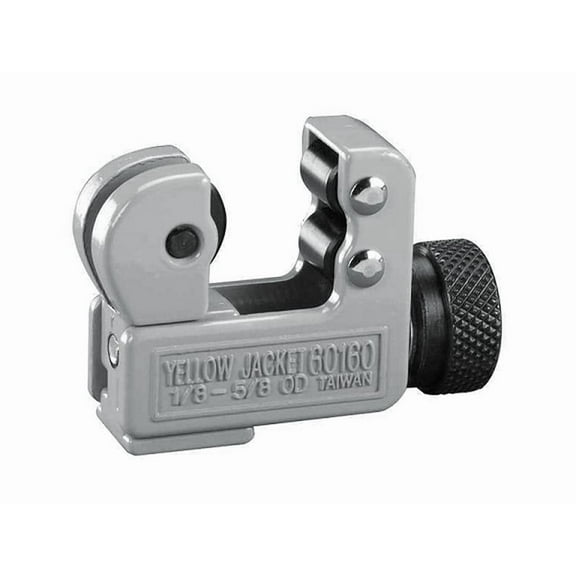 Yellow Jacket Tubing Cutter 1/8" to 5/8" Mini Aluminum Body