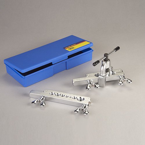 Yellow Jacket 60240 Full Range 45 Flaring Kit for 3/16" To 3/4" O.D. w/ Yoke, Two Bars, Case,