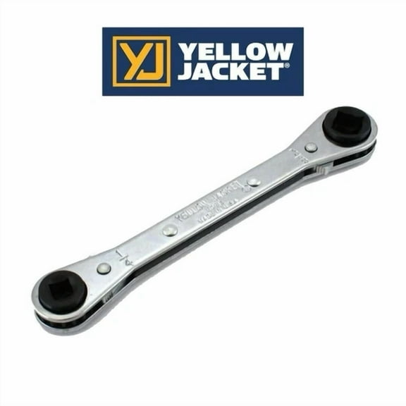 Yellow Jacket 60613 Ratcheting Refrigeration Wrench, 5 5/8 In, Factory Brand New