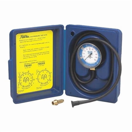 Yellow Jacket 78060 Gas Pressure Gauge Kit 0 to 35" Water Column Natural or LP