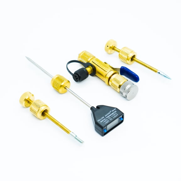 Yellow Jacket RealTorque 1/4 inch Core Removal Tool SuperHeat Thermometer Kit 69111