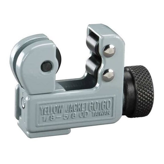 Yellow Jacket Tubing Cutter,1/4" to 7/8" Cut Cap. 60121