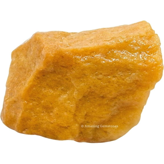 Yellow Jasper Crystal Raw Stones (2 Pieces)