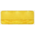 thumbnail image 1 of Yellow Kitchen Mat, Shades of Lemon Yellow in Every Tone Chess Like Pattern Room Interior Image, Plush Decorative Kitchen Mat with Non Slip Backing, 47" X 19", Yellow and Cream, by Ambesonne, 1 of 1