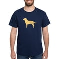 thumbnail image 1 of CafePress - Yellow Lab Dark T Shirt - Men's Classic Graphic Cotton T-Shirt, 1 of 4