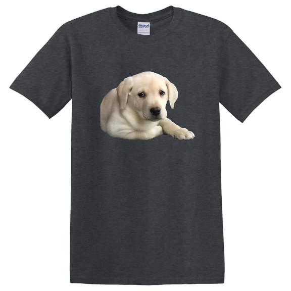 Yellow Lab Puppy Dog Graphic T-Shirt