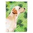 thumbnail image 1 of Yellow Labrador 2 St. Patricks House Flag, 1 of 4