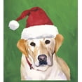 thumbnail image 1 of Yellow Labrador - Barbara Van Vliet Christmas Large Flag, 1 of 1