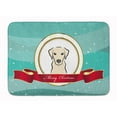 thumbnail image 1 of Yellow Labrador Merry Christmas Machine Washable Memory Foam Mat, 1 of 4