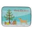 thumbnail image 1 of Yellow Labrador Retriever Merry Christmas Tree Dish Drying Mat, 1 of 7