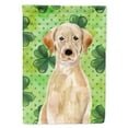 thumbnail image 1 of Yellow Labrador St. Patricks House Flag, 1 of 4