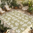 thumbnail image 1 of Yellow Leaves Outdoor Rug 6x9 Ft - Reversible Patio Rug Outdoor Camping Rugs, Farmhouse Pastoral Aesthetic Plants Washable Indoor Outdoor Area Rugs, Non-Slip Outdoor Carpet Runner for Deck/Porch, 1 of 8