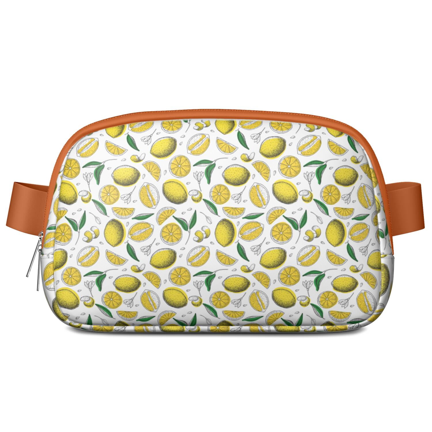 Yellow Lemon Belt Bag – Retro Summer Fruit Fanny Pack for Cute Outfits & Lemon Addicts