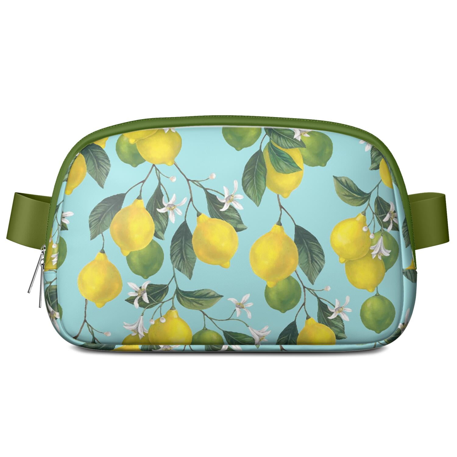Yellow Lemon Belt Bag – Retro Summer Fruit Fanny Pack for Cute Outfits & Lemon Addicts