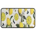 thumbnail image 1 of Yellow Lemon Fruit Berries Beige Pattern Door Rugs,Washable Non Slip Door Mats Indoor,Decorative Door Mats,Entry Mat Indoor for Entrance,Bedroom,Kitchen,Bathroom,30"x17", 1 of 6