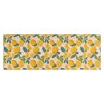 thumbnail image 1 of Yellow Lemon Fruit Flowers Pink Pattern Kitchen Rug Mat,Kitchen Runner Rugs Non Skid Washable,Decorative Kitchen Floor Mats for Kitchen,Sink,Laundry,17"X47", 1 of 5