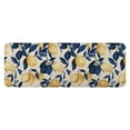 thumbnail image 1 of Yellow Lemon Fruit Leaves Beige Pattern Kitchen Rug Mat,Kitchen Runner Rugs Non Skid Washable,Decorative Kitchen Floor Mats for Kitchen,Sink,Laundry,17"x47.2", 1 of 7