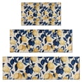 thumbnail image 1 of Yellow Lemon Fruit Leaves Beige Pattern Kitchen Rugs Sets Of 3,Kitchen Runner Rugs Non Skid Washable,Decorative Kitchen Floor Mats for Kitchen,Sink,Laundry,17"x30"+ 17"x47" + 17"x59", 1 of 6