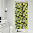 thumbnail image 1 of Yellow Lemon Fruit Leaves BlackWhite Pattern Shower Curtain 36"x72" ,Bathroom Decorative Shower Curtains Set with 12 Hooks,Modern Waterproof Washable Shower Curtain, 1 of 6