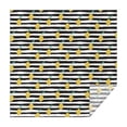 thumbnail image 1 of Yellow Lemon Fruit Leaves BlackWhite Pattern Square Tablecloth,Waterproof Square Table Cover,Wipeable Spillproof Washable Table Cover for Home Kitchen Party Decor 60"x60"(152x152cm), 1 of 6