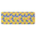 thumbnail image 1 of Yellow Lemon Fruit Leaves Pink Pattern Kitchen Rug Mat,Kitchen Runner Rugs Non Skid Washable,Decorative Kitchen Floor Mats for Kitchen,Sink,Laundry,17"x47.2", 1 of 7
