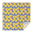 thumbnail image 1 of Yellow Lemon Fruit Leaves Pink Pattern Square Tablecloth,Waterproof Square Table Cover,Wipeable Spillproof Washable Table Cover for Home Kitchen Party Decor 42"X42"(107x107cm), 1 of 6