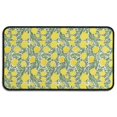 thumbnail image 1 of Yellow Lemon Fruit Leaves White Pattern Door Rugs,Washable Non Slip Door Mats Indoor,Decorative Door Mats,Entry Mat Indoor for Entrance,Bedroom,Kitchen,Bathroom,30"x17", 1 of 6