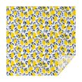 thumbnail image 1 of Yellow Lemon Fruit Leaves White Pattern Square Tablecloth,Waterproof Square Table Cover,Wipeable Spillproof Washable Table Cover for Home Kitchen Party Decor 60"x60"(152x152cm), 1 of 6