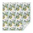 thumbnail image 1 of Yellow Lemon Fruit Leaves White Pattern Square Tablecloth,Waterproof Square Table Cover,Wipeable Spillproof Washable Table Cover for Home Kitchen Party Decor 52"x52"(132x132cm), 1 of 6
