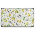 thumbnail image 1 of Yellow Lemon Fruit Olives White Pattern Door Rugs,Washable Non Slip Door Mats Indoor,Decorative Door Mats,Entry Mat Indoor for Entrance,Bedroom,Kitchen,Bathroom,30"x17", 1 of 6